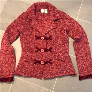 Anthropologie HWR Sweater Jacket sz Small